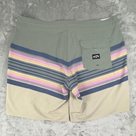 Billabong Men’s Spinner Low Tide Multicolored Swim Surf Shorts Size 38 - Picture 2 of 7